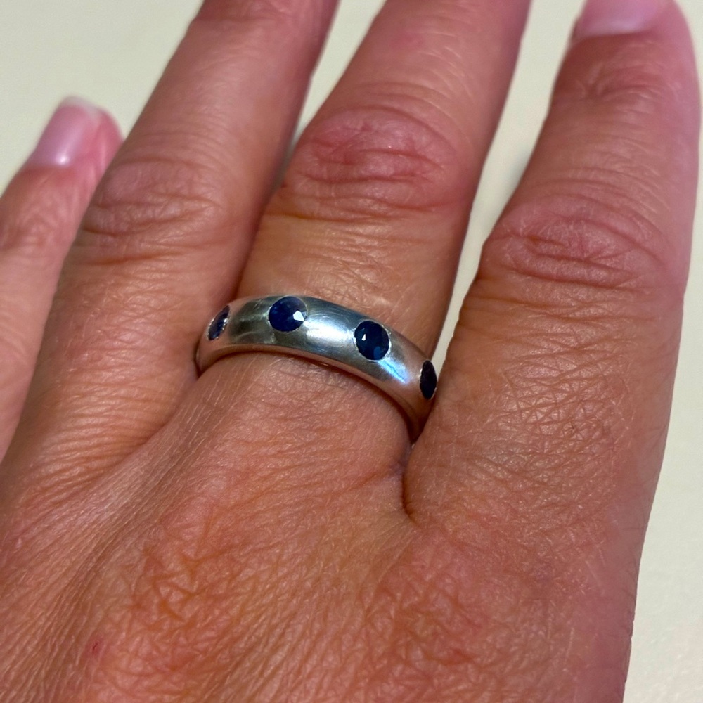 Handmade Sapphire Ring